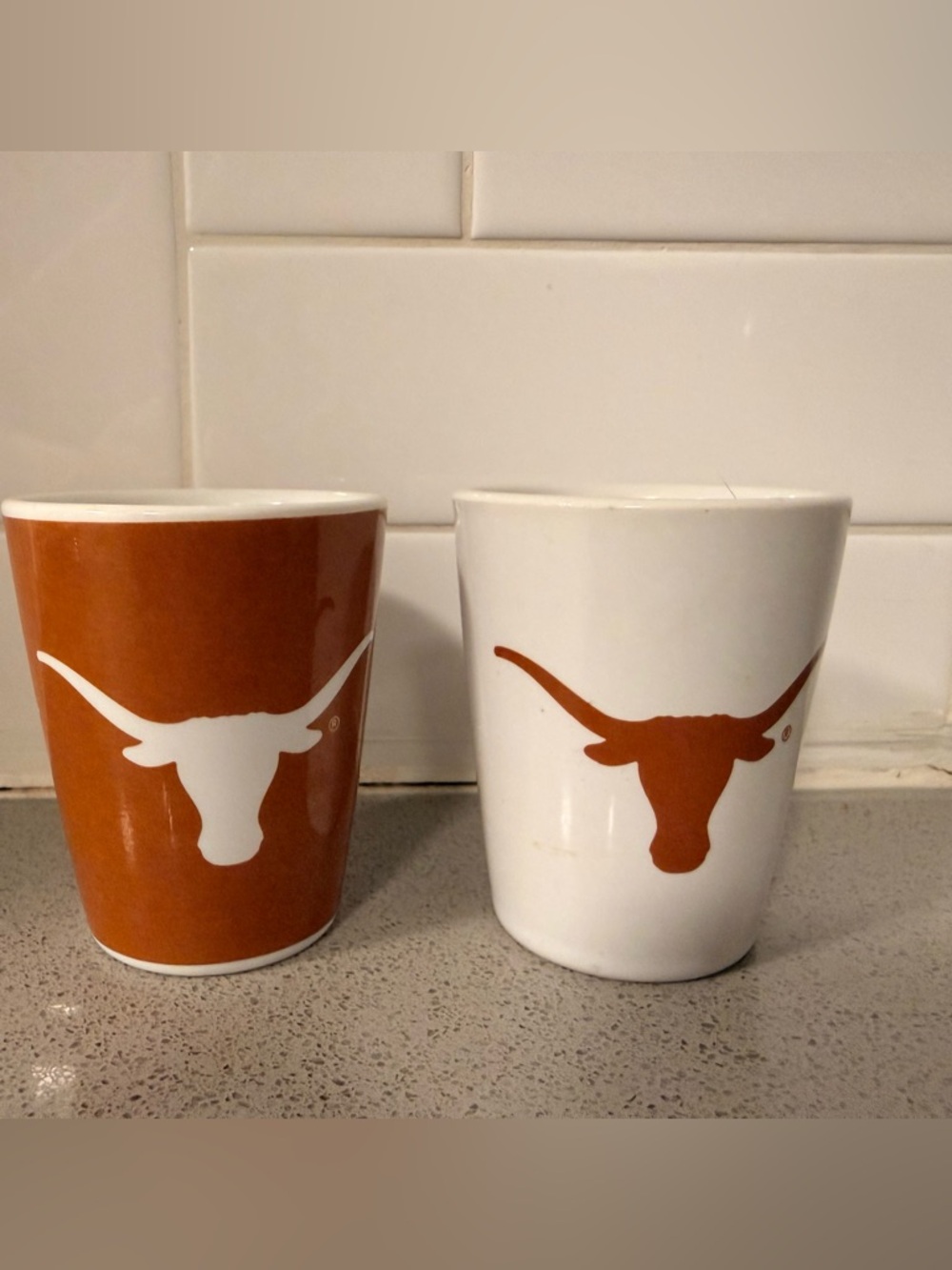 University of Texas Longhorn Ceramic Shot Glasses